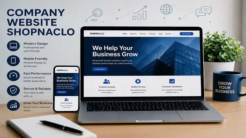 Company Website Shopnaclo